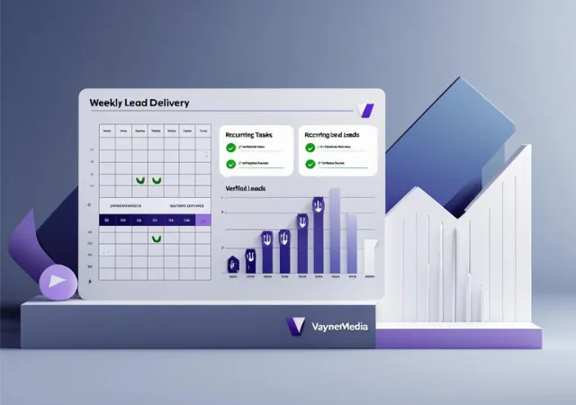 Weekly Lead Delivery for VaynerMedia