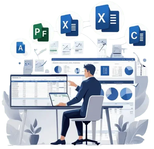 PDF to Excel / CSV Conversion