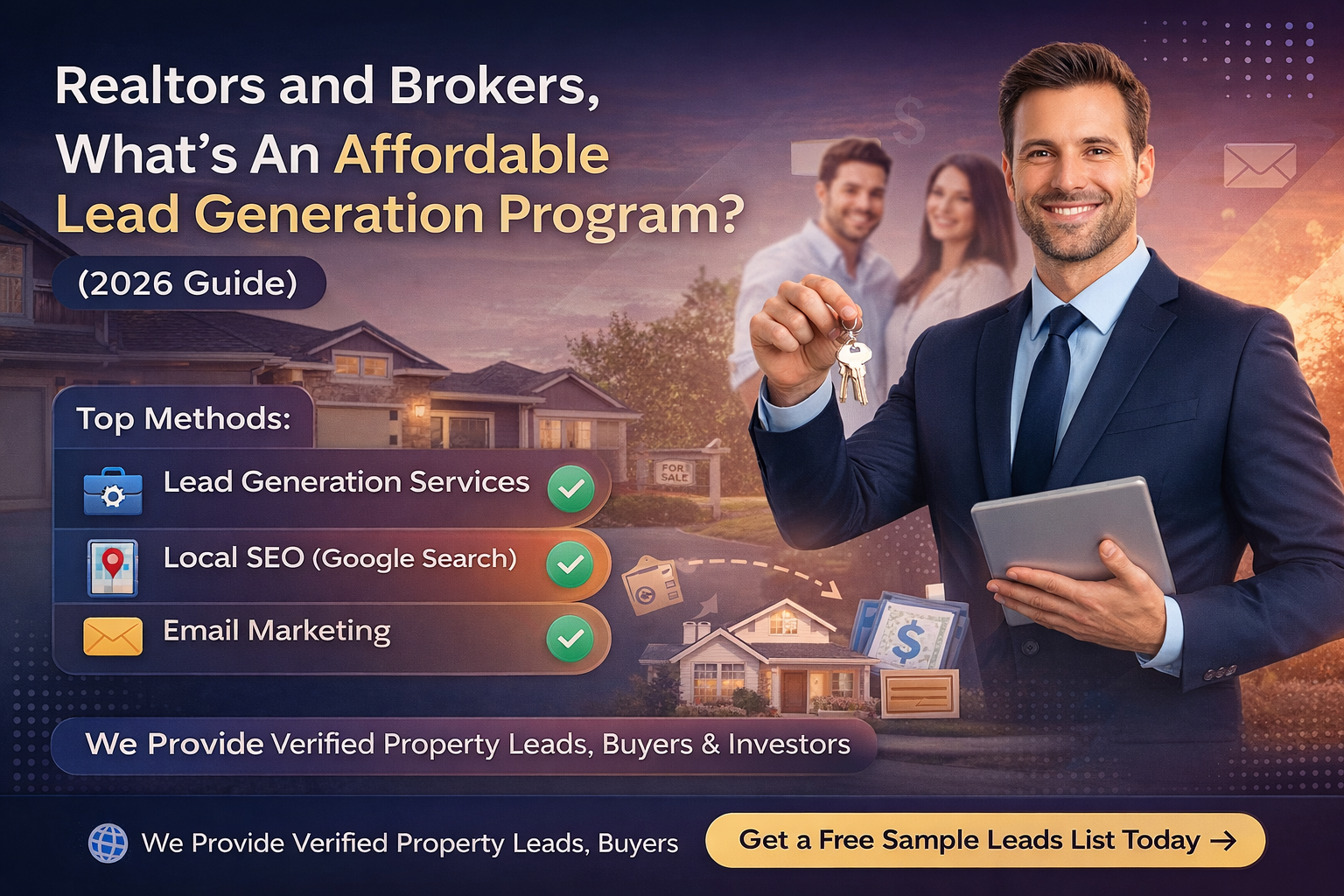 Affordable Lead Generation Program for Realtors and Brokers (2026 Guide)