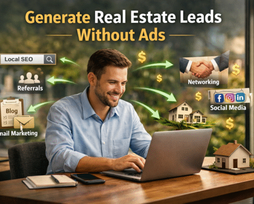 How to Generate Real Estate Leads Without Ads (Proven Strategies for 2026)