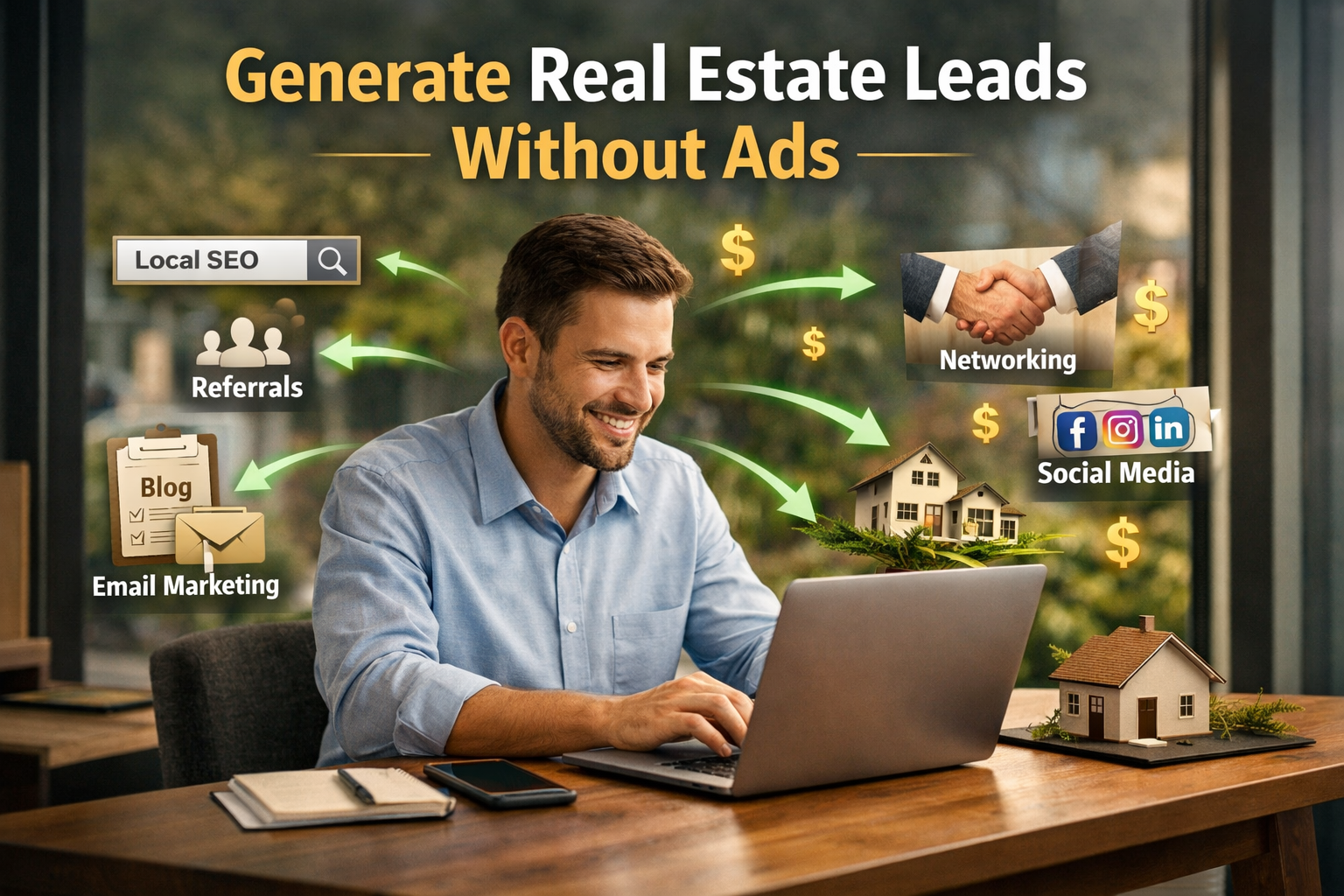 How to Generate Real Estate Leads Without Ads (Proven Strategies for 2026)