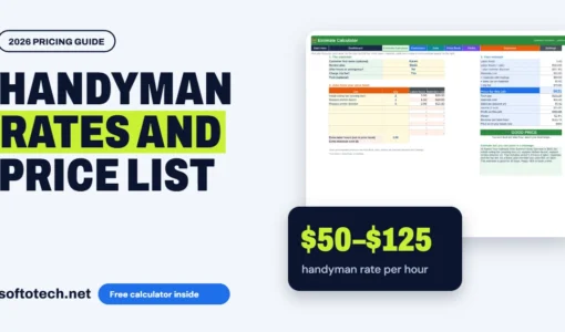 Handyman rates and price list: $50–$125 handyman rate per hour