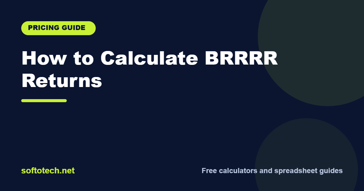 How to Calculate BRRRR Returns (Buy, Rehab, Rent, Refinance, Repeat)